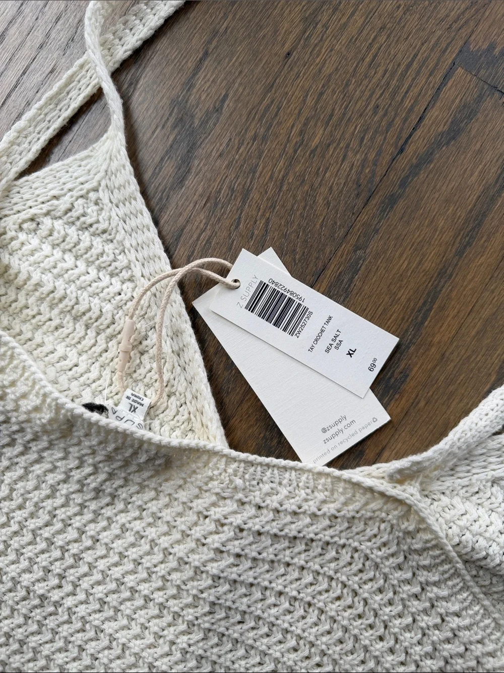 Z Supply Tay Crochet Top - Picture 3 of 5